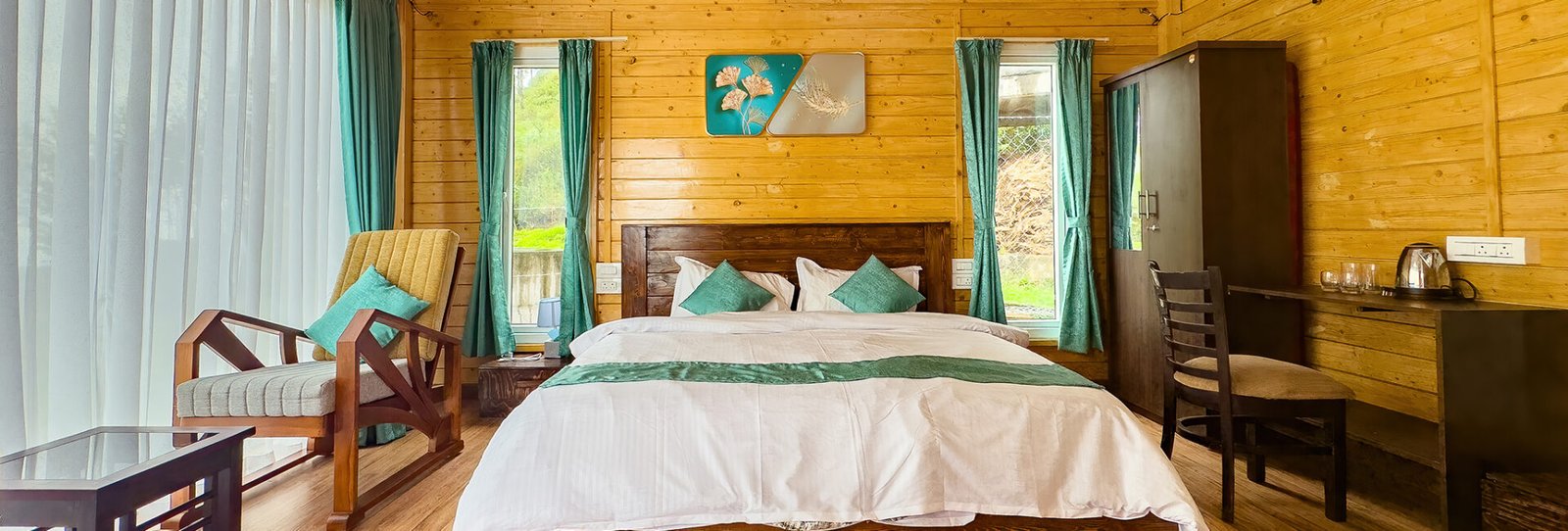 Evergreen Oasis Room